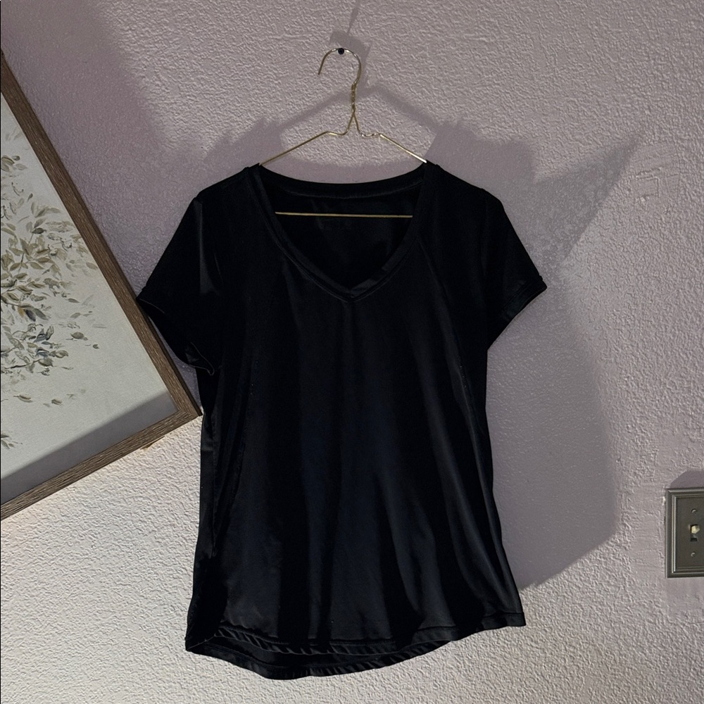 Carhartt Jet Black V-Neck Short Sleeve Tee